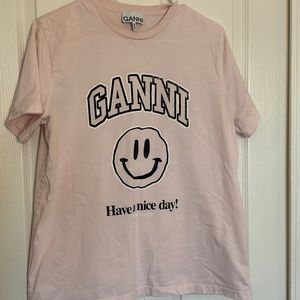 Ganni Have a Nice Day tshirt